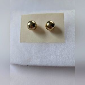 Gold Stud Earrings